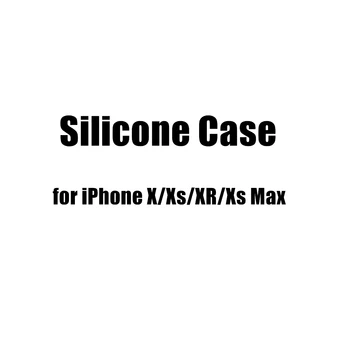

Silicone Phone Case for iPhone XR X Xs Max Series