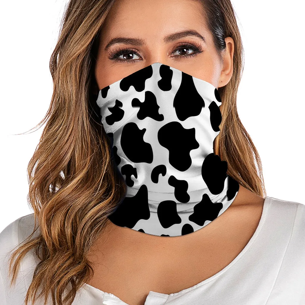 Бесшовная Балаклава с 3d изображением животных шарф обогреватель для шеи гетра