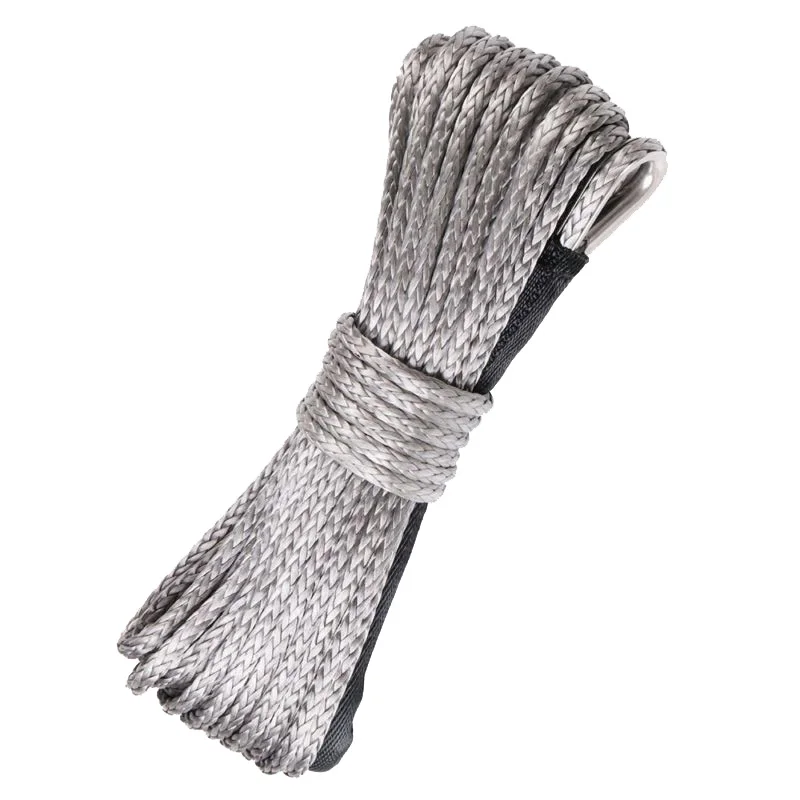 Cabo de Reboque Apto para Suv Fora de Estrada Peças do Veículo Guincho Corda Linha 6mm x 15m Atv Leve Outras Acessórios 1 pc 6 1 pc guincho corda linha cabo de