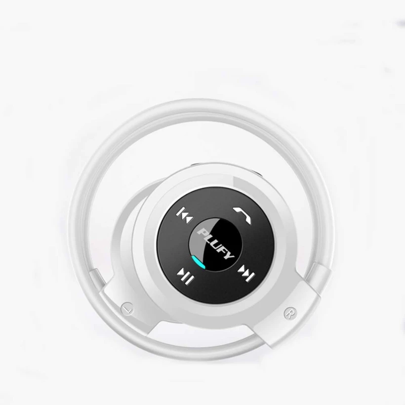 Складные наушники беспроводные Bluetooth наушники с радио TWS музыка Handsfree наушники Спортивная гарнитура может играть с карты памяти TF