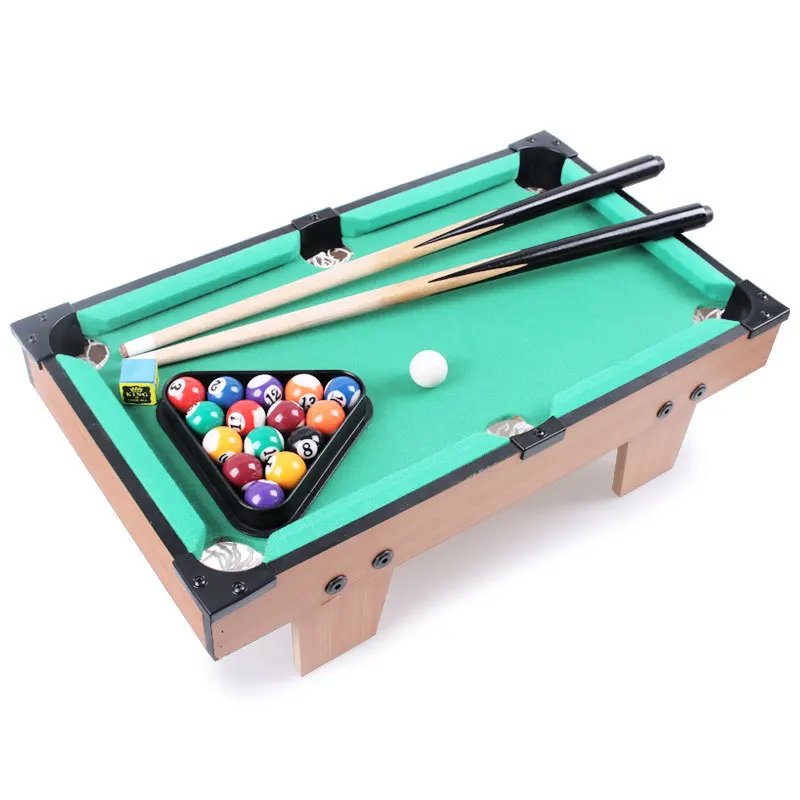 

Pool Table Large Size Billiard xiao tai qiu Mini Pool Table Household Wood Children Pool Table Parent And Child Toy Boy