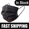 Black Face Mask Mouth Cover Protect Mouth Nose Soft And Breathable Protection Facemask Mascarilla Mouth-muffle Face Cover masque 1