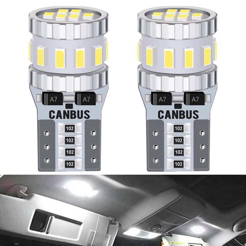 2x T10 W5W LED Canbus безошибосветильник для Honda Civic Accord CRV HRV Jazz Fit NC750X Автоматическая