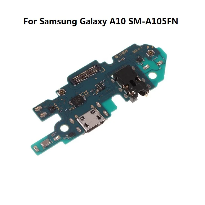 A10 A105FN No IC Гибкий кабель для зарядки и порта для samsung Galaxy A10 A105F/A20 A205F/A30 SM-A305F/A40 A405F/A50 A505F/A60 A606F/A70 - Цвет: A10 A105FN No IC