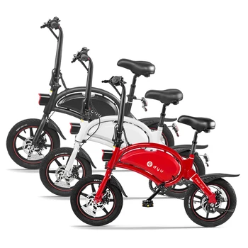 

14 Inch Folding Power Assist Electric Bicycle Moped E-bike 65-70km Max Range 10AH 36V lithium battery Mini Bicycle