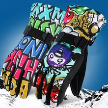 KUFUN водонепроницаемые лыжные/лыжные перчатки зимние теплые мужские/wo мужские катание на сноубордах перчатки для верховой езды ветрозащитные зимние перчатки унисекс