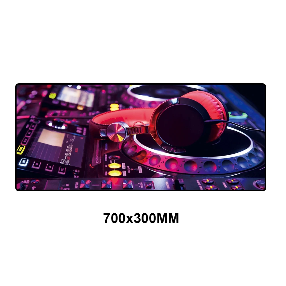 DJ-005 Коврик для компьютерной мыши классный DJ ручной привод большой игровой коврик для мыши геймер Блокировка края клавиатура геймер стол коврик для мыши для Call of Duty 3 - Цвет: DJ-005