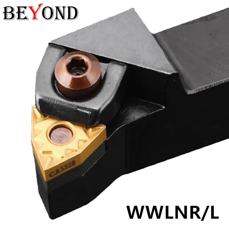 BEYOND MWLNR S20R-MWLNR08 S16Q-MWLNR08 S25S-MWLNR08 токарный станок с ЧПУ Токарный Инструмент Держатель карбида WNMG0804 S16Q-MWLNL08 MWLNR08