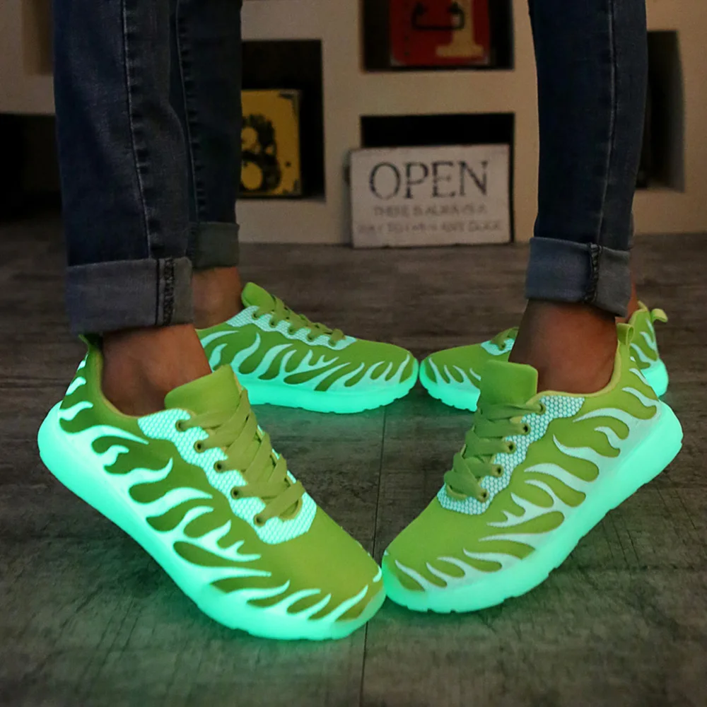 

Newest Trendy Shoes man training Sneakers Women Knit Platform Shoes Ladies Fluorescence Chunky Glitter Shoes unisex running