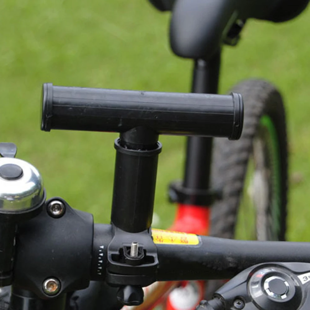 1 шт. велосипедный кронштейн MTB светильник T Руль держатель лампы пластик расширитель форма регулируемый велосипед