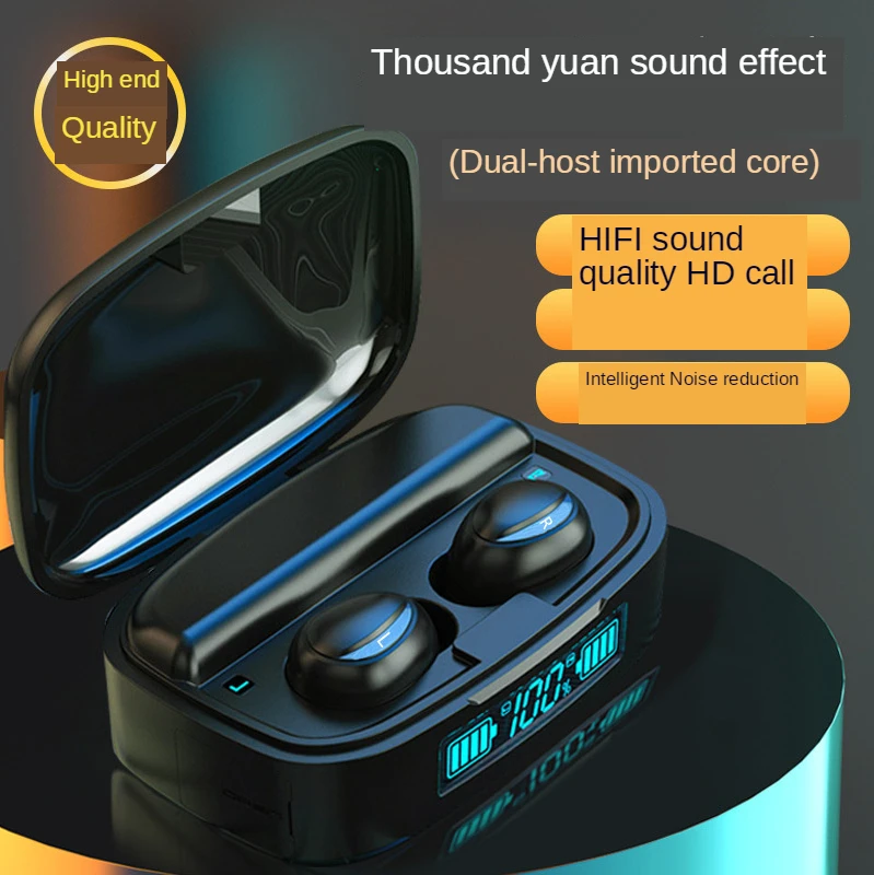 

Hot Game Earphone Bluetooth Wireless Earpiece Mini Computer Headphone K Song With Microphone Wired Headset In-Ear Type For Phone