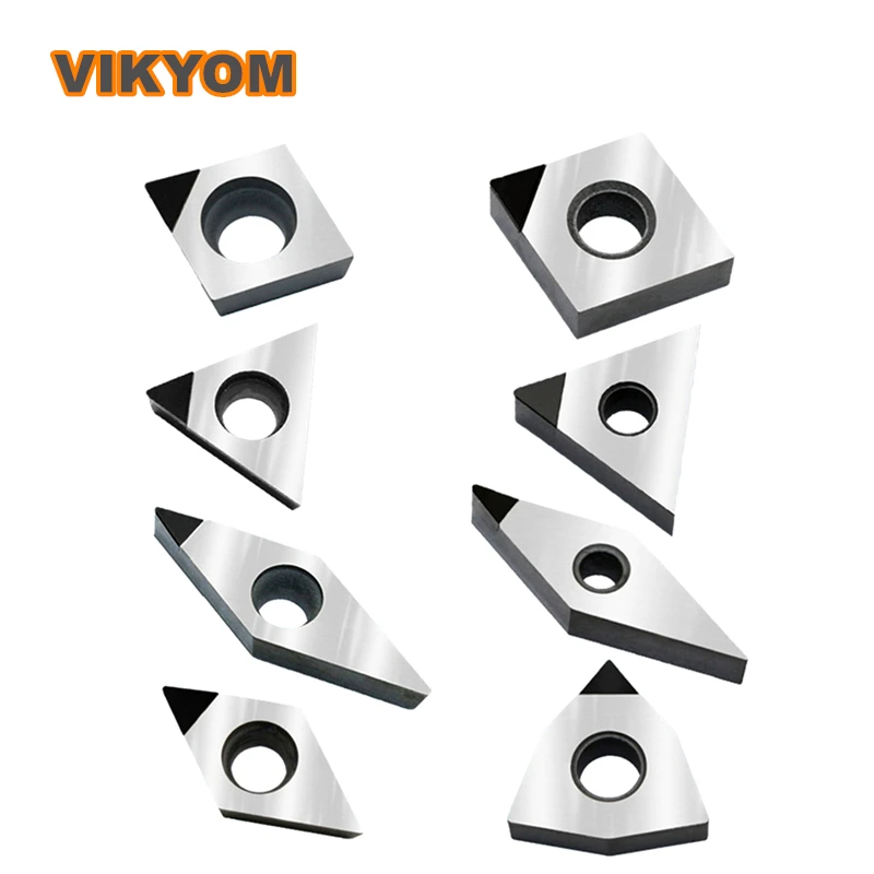 

Turning Tools PCD CNC Lathe Cutter Tool CCMT/DCMT/TCMT/TNMG/VBMT/VNMG/WNMG Diamond Blade CNC Lathe Inserts For CNC Machining