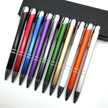 

Free shipping 500pcs/lot customized logo metal pen; promotional ballpoint pen; writing pen
