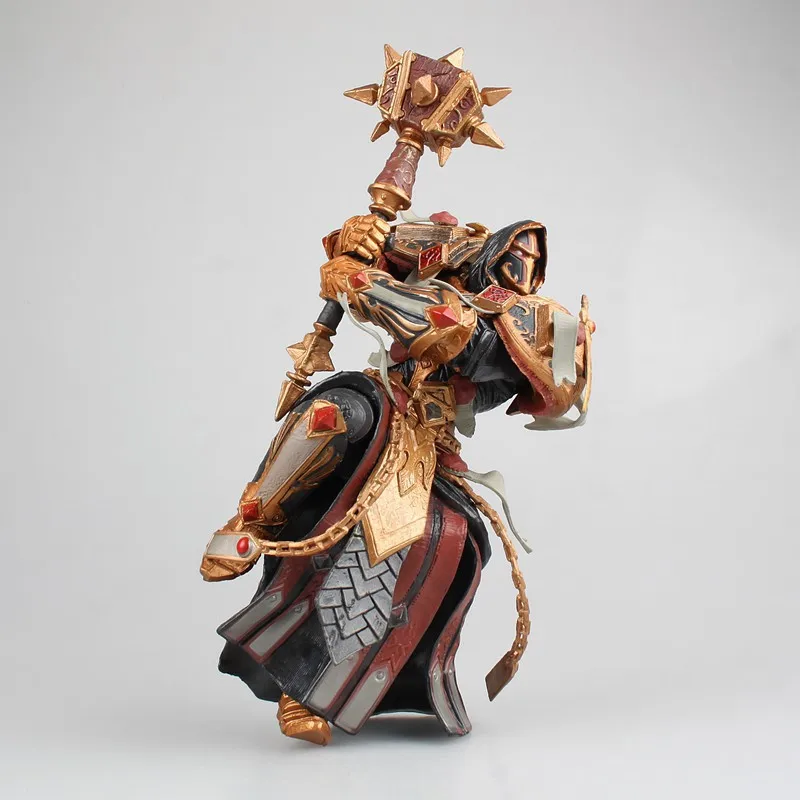 

World of Warcraft WOW Trial Knight Orange Hammer Saint Knight Mr Varin Nair Garage Kit Model Ornaments