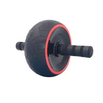 

No Noise Arm Strength Exercise Body Building Fitness Abdominal Wheel Trainer Roller with Mat For Arm Waist Exercise Gym Fitness