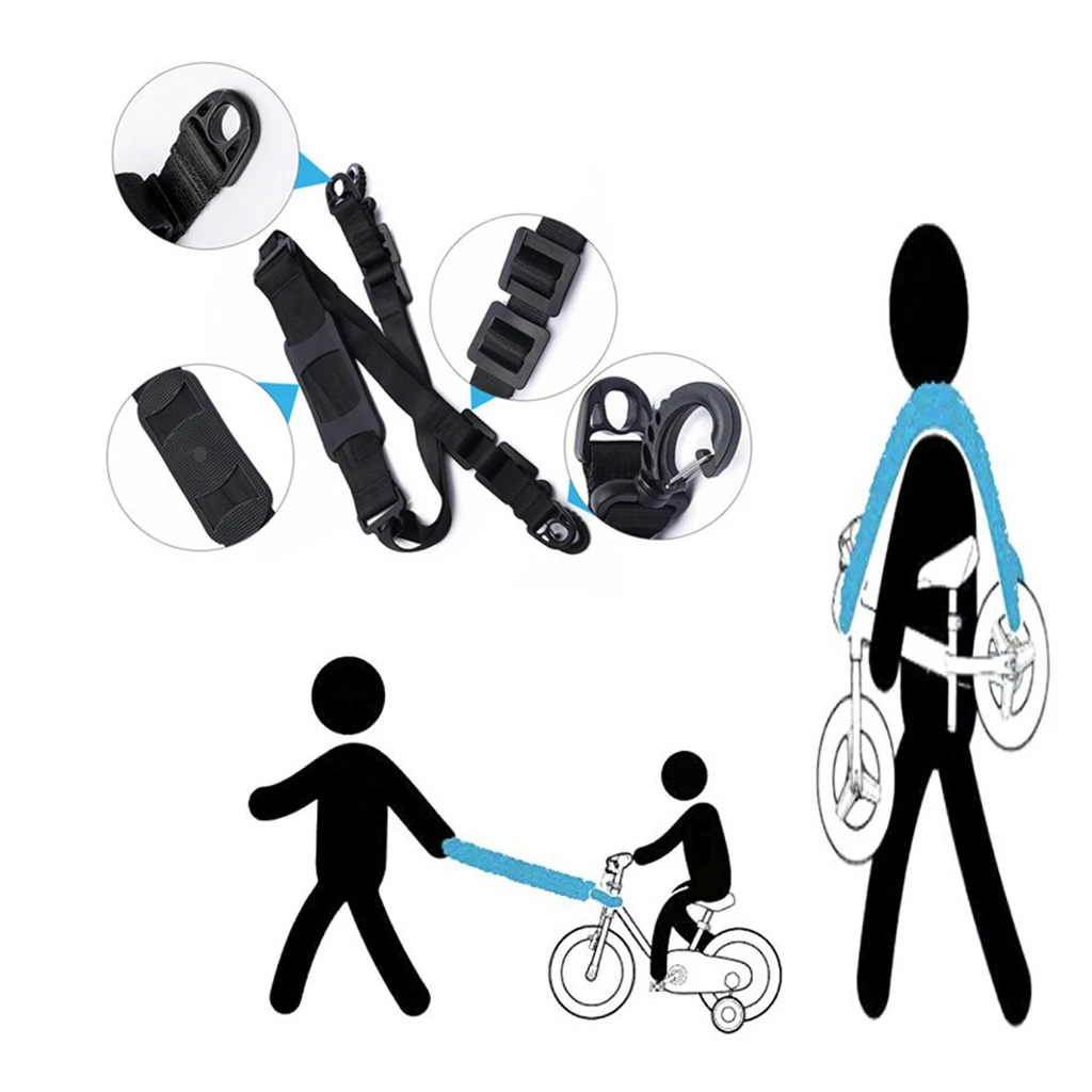Scooter Shoulder Strap for Electric Scooter, Foldable Bicycle, Ski Poles, Skateboard Boots and so on