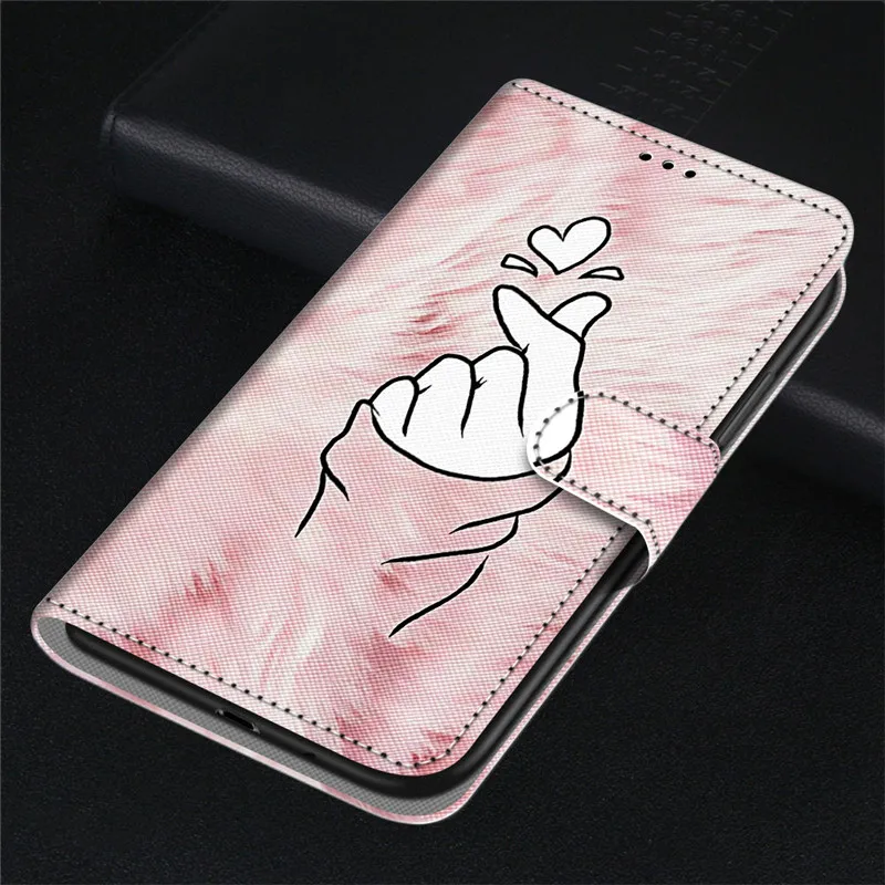 KL Leather Magnetic Case For Nokia G20 G10 6.3 5.3 2.3 G 20 10 Nokia6.3 NokiaG20 Phone Cover Flip Wallet Painted Funda Etui mobile flip cover