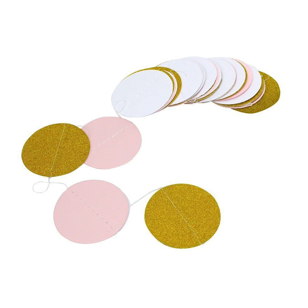 Paper Garlands Hanging Ornament Party Supplies Home Decor Wedding Birthday Hanging Ornament For Home Diy Tools Parts - Цвет: 2