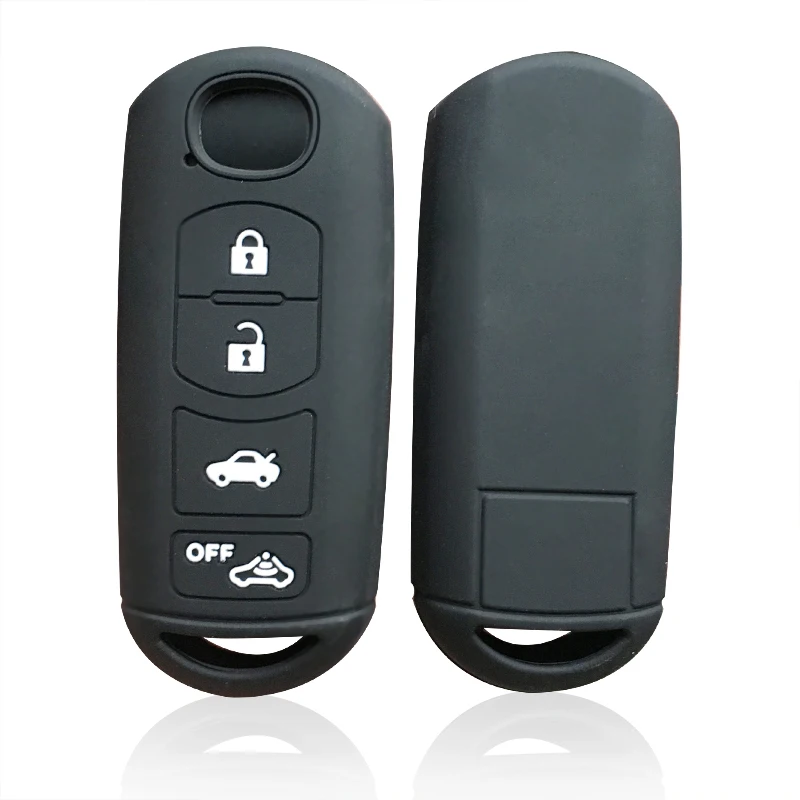 Premium Silicone Remote Key Cover Case - Durable, Protective, Stylish Design