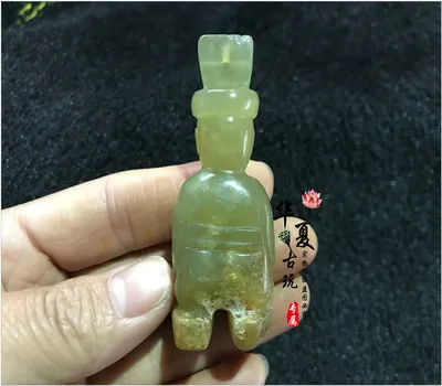 Старый Xiuyu фигура украшения в династии Хань