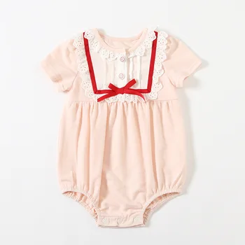 

2020 Summer Baby Girls Bow Bodysuits