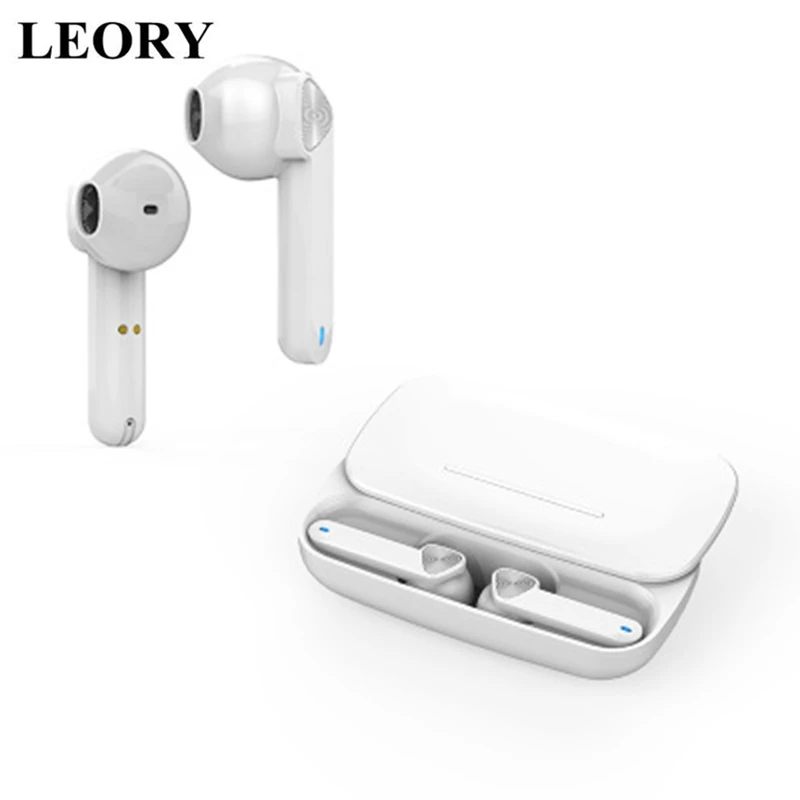 LEORY BE36 TWS Bluetooth 5,0 Наушники Hi-Fi бас наушники коснитесь сенсорные водонепроницаемые спортивные гарнитуры с выдвижным беспроводным зарядным устройством