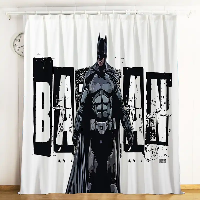 1pcs Batman Curtains Window Science Fiction Film The Dark Knight Blinds Finished Drapery Curtain Parlour Room Blackout Curtains Aliexpress