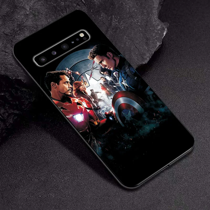 Человек-паук Дэдпул для samsung Galaxy S10 5G S10E чехол S10 Lite Plus черный ТПУ чехол для телефона для samsung S7 Edge S8 S9 Plus чехол - Цвет: TPUBLK625