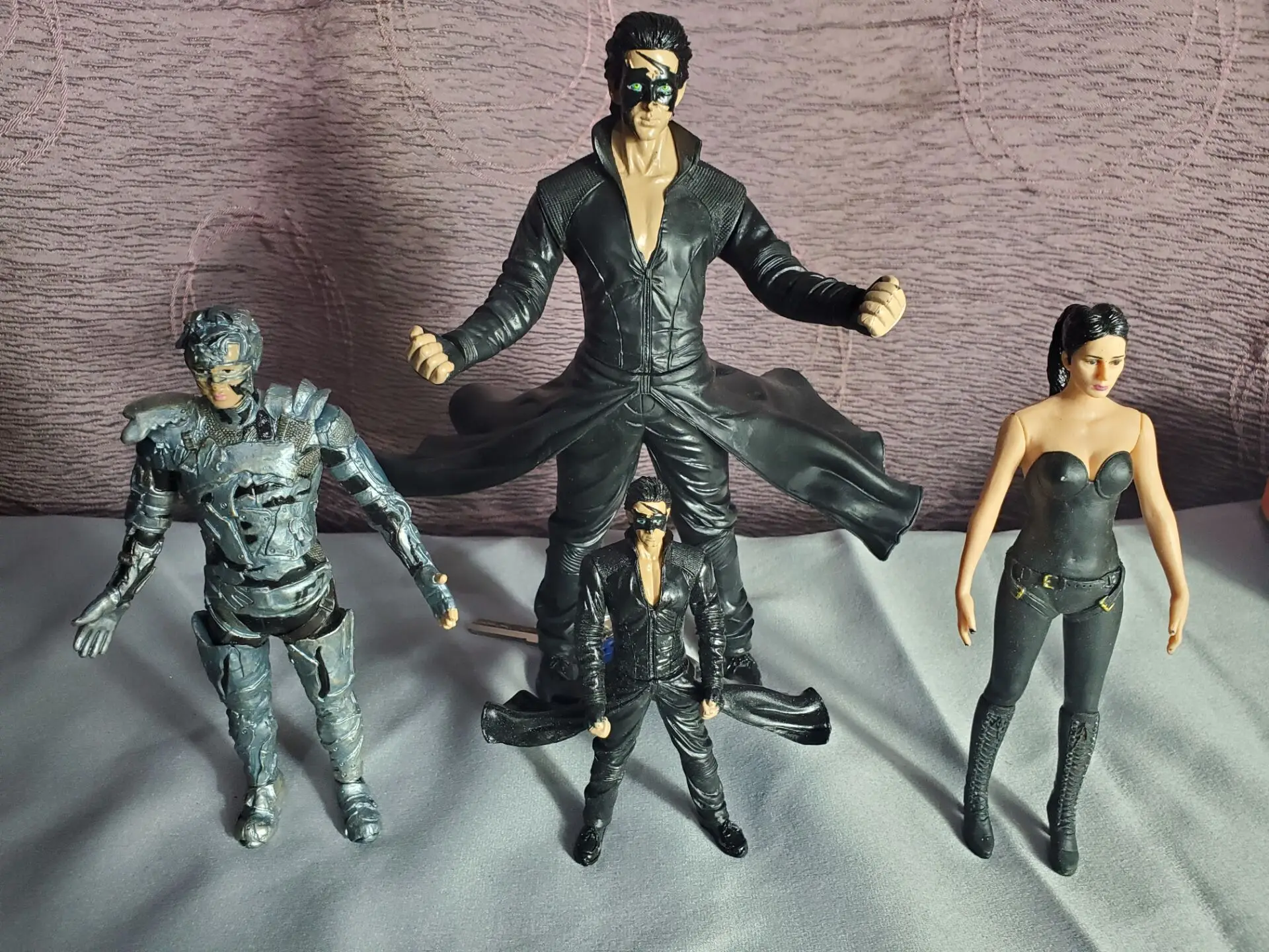 

25cm Original India Hero Handsome Superman super man Krrish cool PVC Model doll action figure collectible Toy