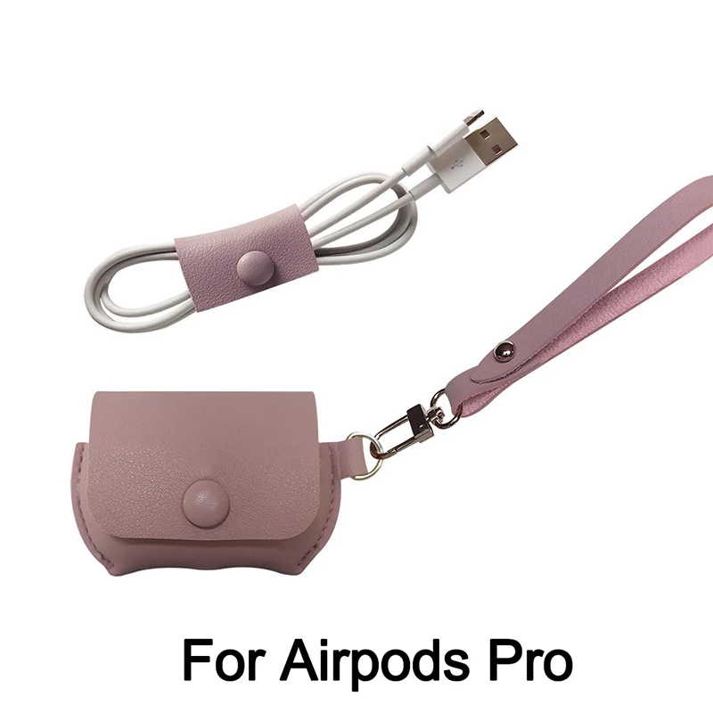 Сказочный кожаный чехол для Apple Airpods Pro, противоударный ремешок для наушников, чехол для AirPods 3 2 1, чехол для зарядки, защитный чехол