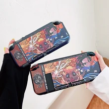 アニメ悪魔特効釜戸tanjirouゲームコンソールスイッチ保護ケース任天堂スイッチとライトカバー Aliexpress 家電製品