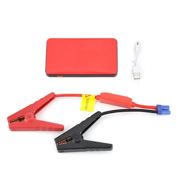 

Portable 12V 8000mAH ABS Plastic Car Jump Starter Engine Battery Charger Power Bank for Gasoline Engine 3.0L Red