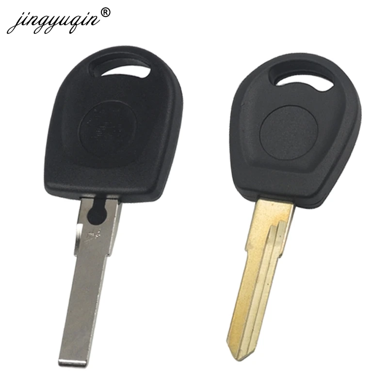 Чехол для автомобильного ключа jingyuqin Uncut Blade HU66 чехол VW Volkswagen Passat Transponder|Ключ от