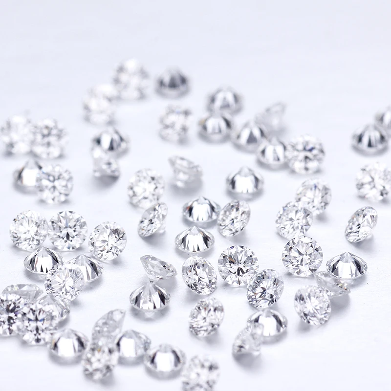 D Цвет 10 шт.* 0.1ct 3 мм/Упаковка цена VVS блестящая огранка Муассанит для кольца браслет серьги алмаз