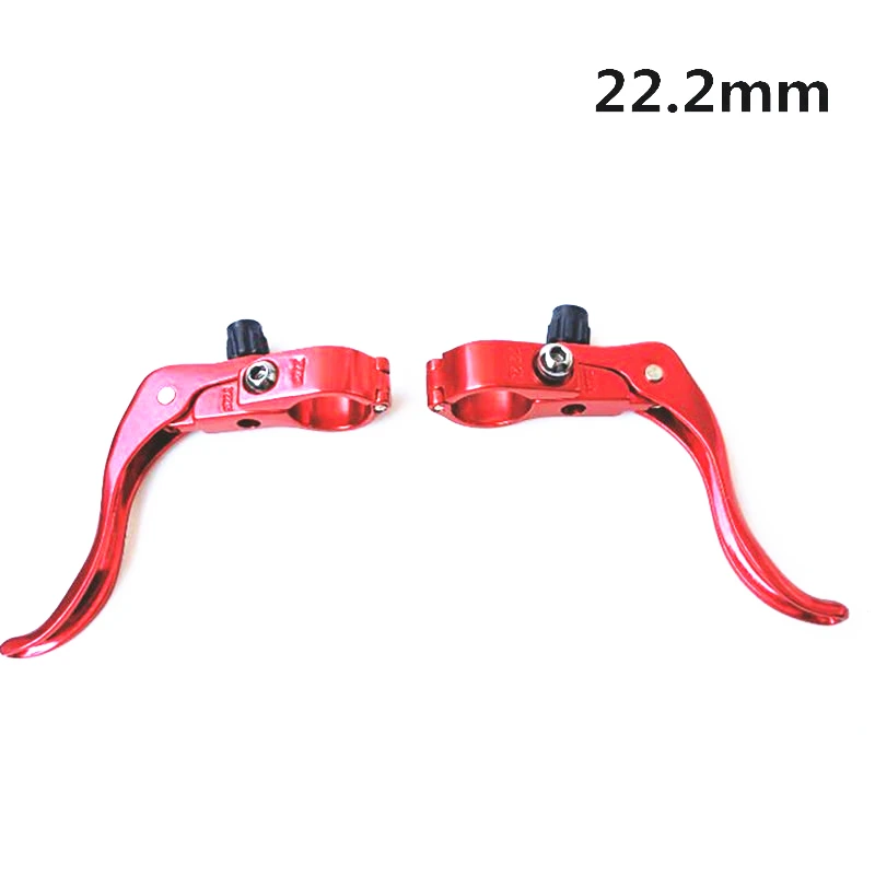 Hot sale Beautiful Practical Bike Brake Levers 1 pair V-brake Levers left right road folding Bike Brake Levers 22.2/31.8mm