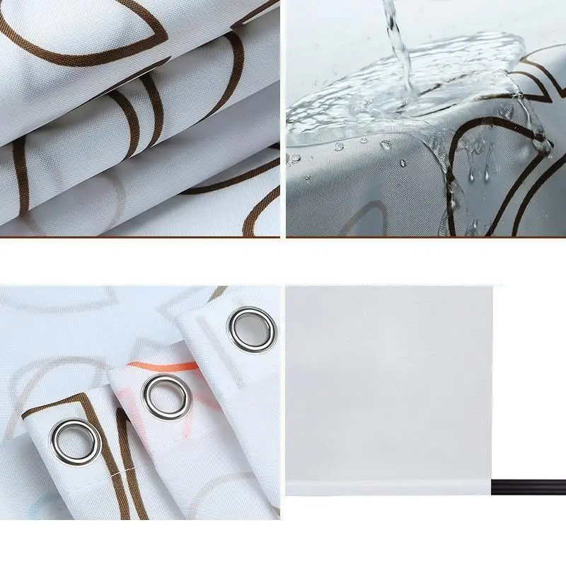 Наборы для ванной комнаты с Tissu Tende Banyo Perdeleri Tenda Doccia Banheiro Duschvorhang Cortina Ducha Rideau De Douche