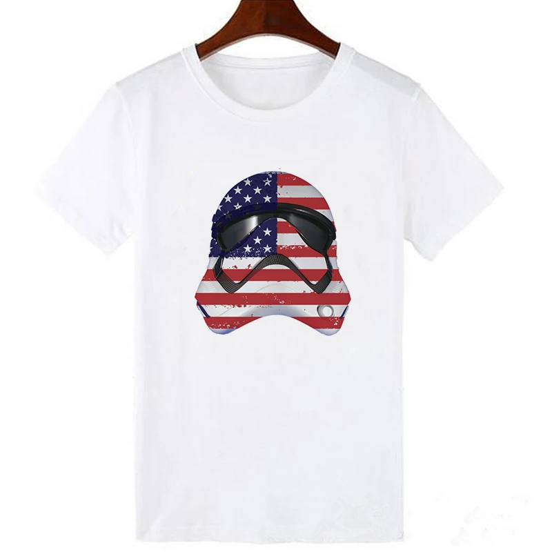 19bk311-white Oversized T Shirt Funny Tops Jedi Anime Print Short Sleeve Harajuku Summer Top Star Wars Women T-shirt Plus Size Women - Цвет: 19bk311-white