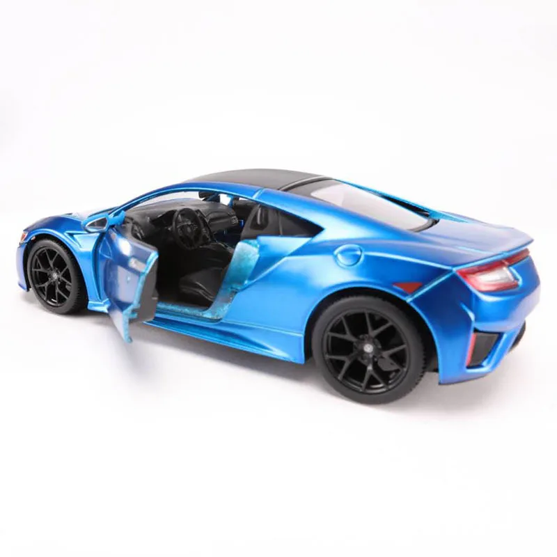 1:24 Высокая литая модель машины Модель NSX Acura спортивный автомобиль игрушка подарок украшение для детей Подарки
