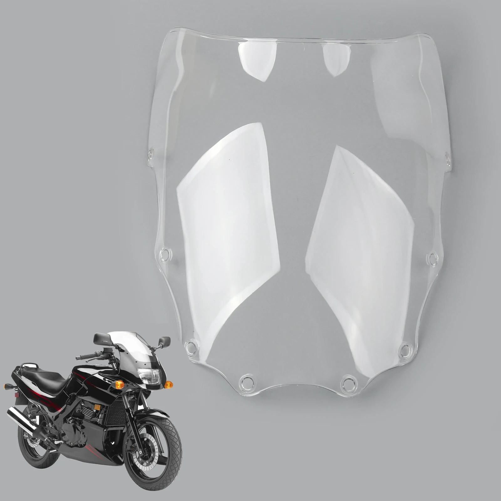 Artudatech ABS мотоцикл лобовое стекло ветер экран для Kawasaki EX500 Ninja 500R 1987-2009 ветер экран мотор аксессуары