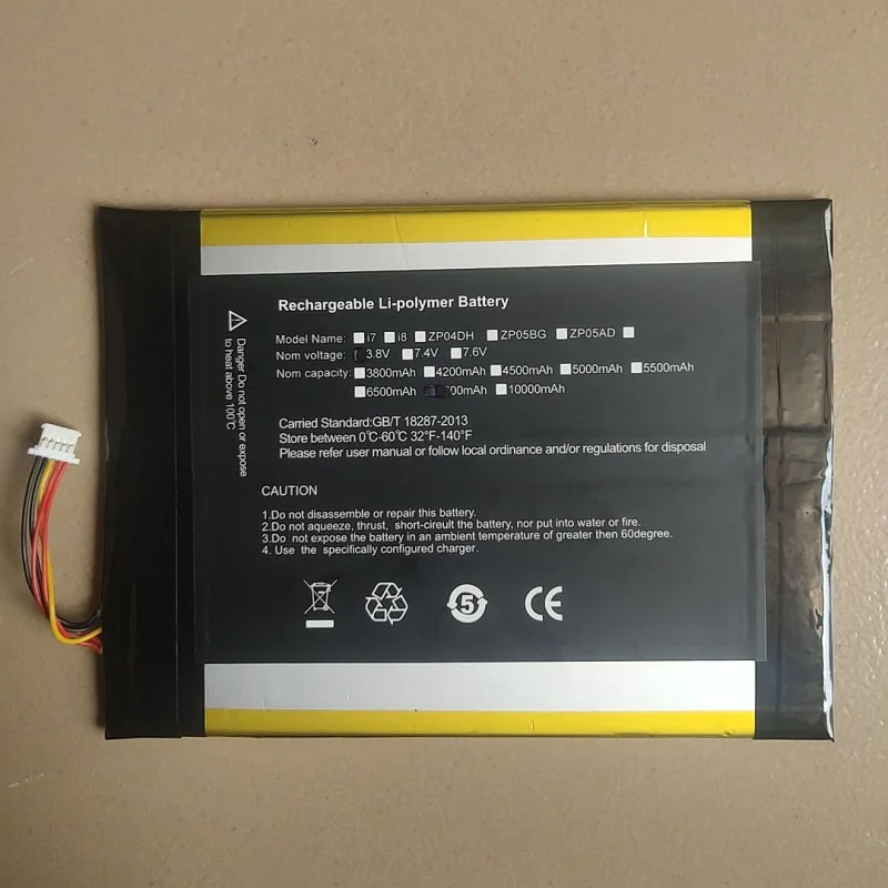Новый аккумулятор для Teclast P20hd Tablet PC Model 30100140 Li-Polymer перезаряжаемый Pack замена 3 8 в 6000