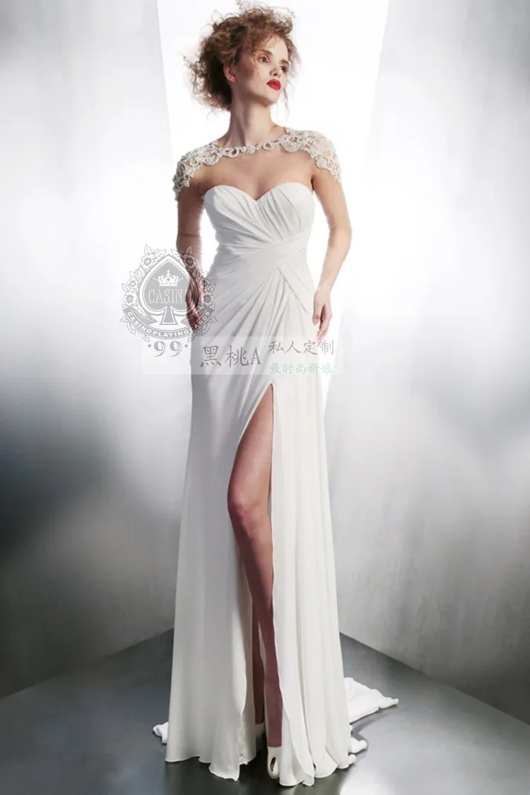 Vestidos, длинный рукав, дизайн, длина до пола,, сексуальные, открытая спина, шифоновые кружевные аппликации, формальные, вечерние, выпускные платья, платья для подружек невесты
