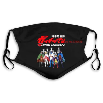 

Gatchaman Japan Classic Anime Movie Size:M-L--X Print Men Round Neck Men Mask women kid's PM2.5