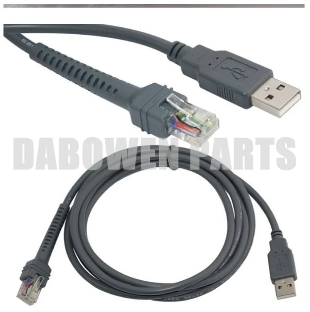 2 м USB кабель сканера штрих кода для символ LS2208 LS4208 LS3008 (CBA U01 S07ZAR Z17)|Компьютерные