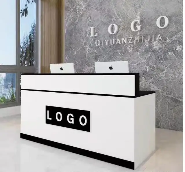 Simple Modern Reception Desk