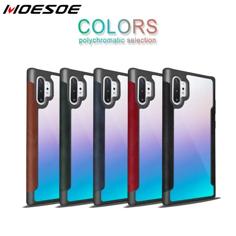 

Luxury Leather Armor Soft Bumper Case For Samsung Galaxy A20 A30 A50 A30S Note 10 Pro S10 Plus Shockproof Armor Phone Case Cover