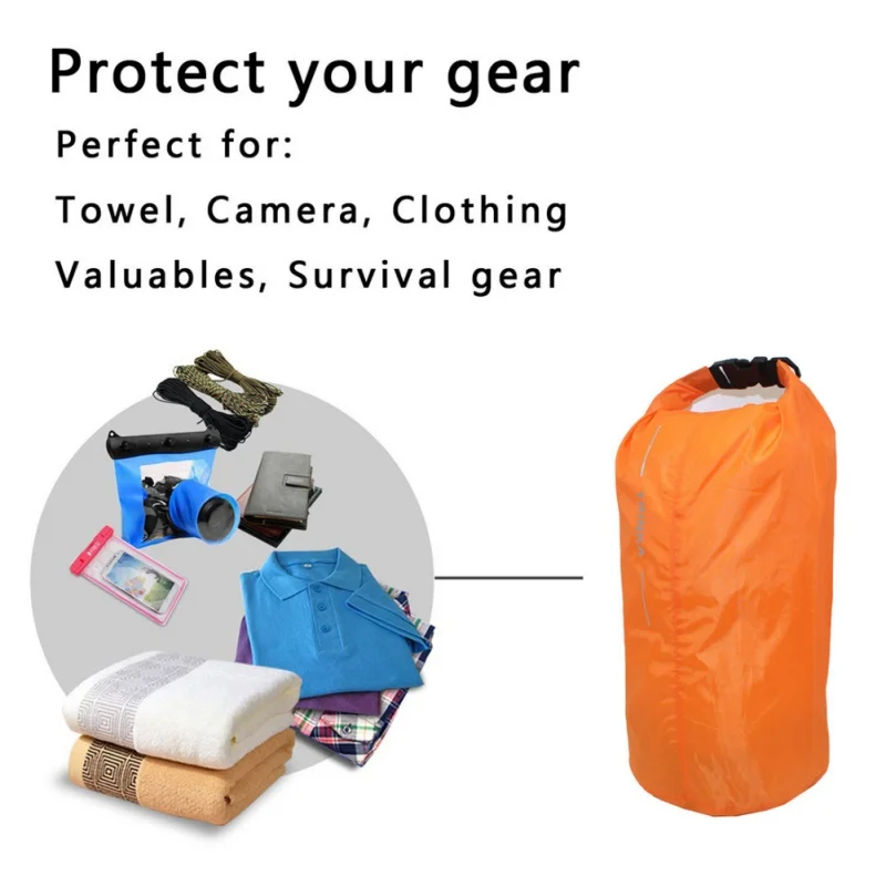 Swimming Bag 8L waterproof dry bag Portable Storage Pouch for Camping Hiking Trekking Boating