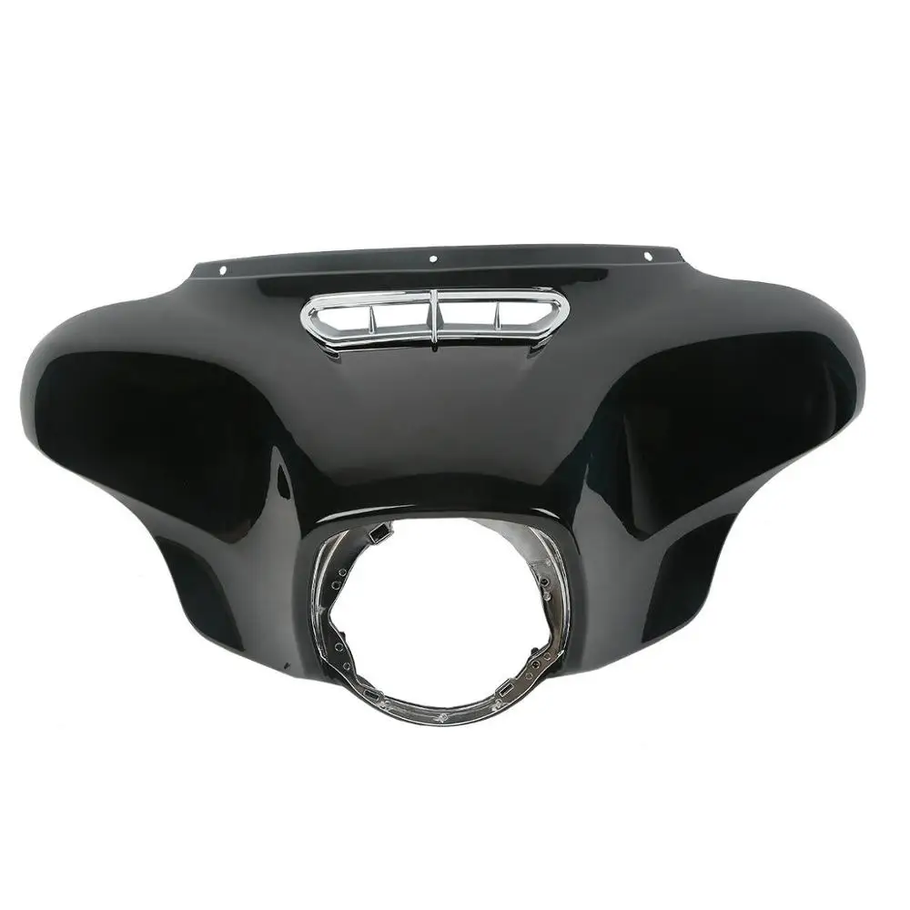 Внешний обтекатель для мотоцикла для Harley Touring Street Electra Glide- 17 18 19 - Цвет: Vivid Black