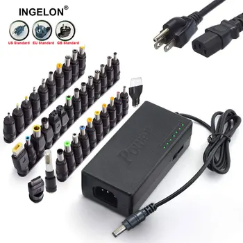 

37pcs Universal Laptop Charger 96W Type C Adjustable Portable Lader 12v to 24v Power Supply for Macbook HP Dell Lenovo Notebook