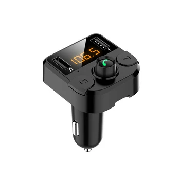 

radio adapter car fast 2usb charger high quality hot sale Wireless car bluetooth FM transmitter mp3