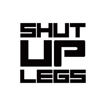 

Dawasaru 2X Shut Up Legs Car Sticker Waterproof Personalized Decal Laptop Suitcase Truck Motorcycle Auto Accessories PVC,5cm*5cm